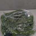 9Ft Cedar Garland Artificial Realistic, Real Touch Norfolk Pine Garland, Christmas Garland with Lights for Mantle Table Front Door Xmas Holiday Indoor Outdoor Decorations (1 Pack)