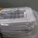 Delamu 2-Tier Multi-Purpose Bathroom Under Sink Organizers and Storage, Stackable Kitchen Pantry Organization, Pull Out Medicine Cabinet Organizer with Movable Dividers, White, 2 Pack