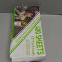 Aluminum Foil Sheets, 400 Count Tin foil,12" x 10.6" Pre-Cut Pop-Up Dispenser for Food Wrap, Hot Dog or Sandwich Wrap,Food Storage, Baking, Catering, Restaurant,Kitchen Use (Silver, 12 Inch)