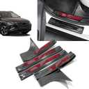 Fit for Hyundai Tucson 2026 2025 2023 Door Sill Protector Trim Plates Stainless Steels Accesories