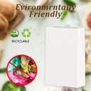 Paper Lunch Bags 100 Count Large White Lunch Bags Sacks Kraft White Paper 8LB Strong for Small Business