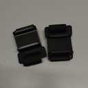 YUANHOT Wrist Bands for Nintendo Switch Just Dance 2025 2024 2023 & Zumba Burn It Up, Adjustable Elastic Straps for Switch & Switch OLED Joy Con Controller, 2 Pack Wristbands for Kid and Adult - Black