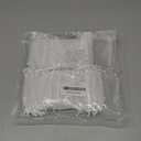 EdgeXcel 3x4 Organza Bags for Gift, Candy, Wedding Favors, Party, Small Goodie Bags, 120Pcs Bulk White Drawstring Mesh Bag for Jewelry Making Supplies