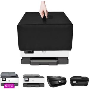 Printer Cover Antistatic Dust-proof Water-Proof Protective Cover Case Heavy Duty Nylon Dust jacket Cover for HP Pro OfficeJet 3830/8025e/9015e/4650 Wireless Printer(19.3"D x 14.9"W x 9.8"H)