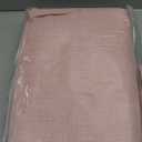 100% Blackout Shield Linen Blackout Curtains for Bedroom 84 Inches Long, Back Tab/Rod Pocket Living Room Drapes, Thermal Insulated Blackout Curtains 2 Panels Set, 50" W x 84" L, Blush Pink