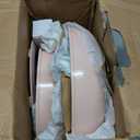 Redchef Ceramic Cookware Set, Removable Handle Pots and Pans Non-Stick, Rv Cookware Set, Non-Toxic Pots and Pans Set No PFAS, PTFE, PFOA, Detachable Pots and Pans, Dishwasher & Oven Safe (Pink)