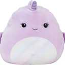 Squishmallows Official Kellytoy Plush 16" Naomi the Narwhal - Ultrasoft Stuffed Animal Plush Toy 