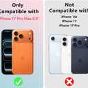 4 x Rssviss for iPhone 17 Pro Max Wallet Case, Flip Folio Case Compatible with Magsafe, RFID Blocking Card Holder Kickstand, Shockproof iPhone Cover Men Women for iPhone 17 Pro Max 6.9" Black