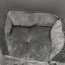 MIXJOY Dog Beds for Medium Dogs Washable, Rectangle Pet Bed Medium Size Dog, Orthopedic Sleeping Pet Sofa Bed, Soft Calming Cat Beds for Indoor Cats, AntiSlip Bottom with Multiple Size (25'', Grey)