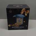 birdsnap PAV-Bird Feeder with Camera,2K HD with 64GB Card, AI Identify Smart Bird House Cam Solar Panel,Live Stream,Motion Detection,Auto Record Video for Backyard Outdoors,Ideal Gift for Bird Lover (Blue)