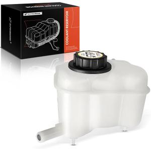 A-Premium Engine Coolant Overflow Recovery Reservoir Tank [with Cap & Sensor] Compatible with Saturn SC 1992, SC1/SC2 1993-2002, SL/SL1/SL2 1992-2002, SW1 1993-1999, SW2 1993-2001, 1.9L - Front