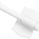 ENJOYBASICS 1 Pack Magnetic Curtain Rod, 16 to 28 Inches Adjustable Strong Magnet Bar for Door, Classroom Whiteboard, and Any Metal Space, No Drill Required, White
