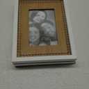 RiteSune Rustic 2 Picture Frame 4X6 Distressed Photo Frames with Beads for Tabletop Display, Vintage Picture College Frame for Present