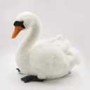 TAMMYFLYFLY 30cm Swan Plush Toy (White swan)
