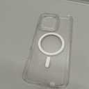 TORRAS Magnetic Shockproof for iPhone 16 Pro Max Case, [4X Military-Grade Protection] [Compatible with MagSafe] Translucent Case for iPhone 16 Pro Max Anti-Scratch Guardian 6.9", Clear