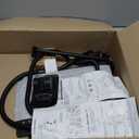 Shower Head,12" High Pressure Shower Combo,Rainfall Shower System with Handheld Spray,All Metal 3-Way Diverter & 6ft Hose,Anti-Clog Nozzles,Easy to Install in Bathrooms-Black