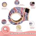 Langsprit Washable Female Dog Diapers - Doggie Reusable Diapers for Doggy Puppy Female in Period - Highly Absorbent Dog Heat Panties Plaid-1 L