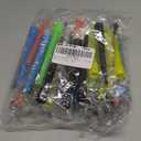 Haikole Hookah Tips 50Pcs Hookah Accessories,Disposable Hookah Tips for Most Hookah Mouthpiece Handles Made, Mixed Colors Male Hookah Hose Mouth,3.51inch Hookah Tip（L Size）