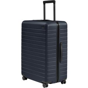 Away Large Checked Luggage, 29 Inch Hardside Suitcase with Spinner Wheels, Lightweight & Durable, TSA Lock, Navy Blue