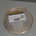 4LifetimeLines 3/16" x 25 ft Copper-Nickel Brake Line Replacement Kit  Inverted Flare Fittings Included, Hand-Bendable Tubing Coil, Corrosion Resistant, SAE & ISO Certified