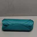 AHHFSMEI Round Braided Placemats 15 Inch Round Table Mats for Dining Tables Natural Woven Heat Resistant Place mats Set of 6 (Turquoise)