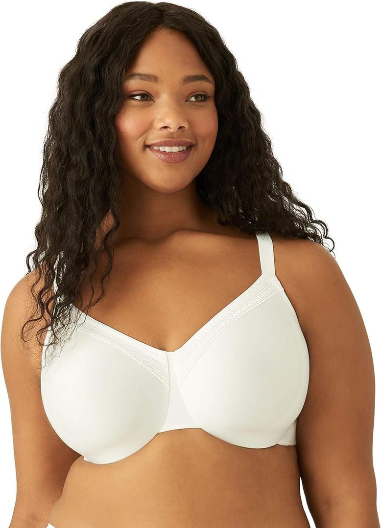 Wacoal Women's Perfect Primer Underwire Bra (38DDD, White)