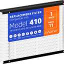 1 Pack 410 Replacement Filter, Compatible with AprilAire 410 Whole House Air Purifiers Models,1410,1610,2410,2416,3410,4400,MERV11 HVAC Furnace Filter Replacement,Actual Size:16"x28"x4" Air Filter