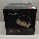 TASALON Ionic Hooded Hair Dryer - 1875W Bonnet Dryer with 3 Temperature Settings - Portable Standing Dryer for Home and Salon (Black)