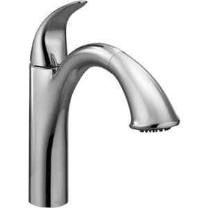 Moen 7545C Camerist One-Handle Pullout Kitchen Faucet Featuring Power Clean and Reflex, Chrome