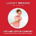 Lucky Brand Pullover Fleece Crewneck Sweatshirt (Purple, L)