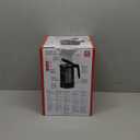 ZWILLING Enfinigy Cool Touch 1-Liter Electric Kettle, Cordless Tea Kettle & Hot Water - Black (1.1 Quarts, Black)