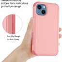 Compatible with iPhone 12 Case 2020 Shockproof Heavy Duty Durable Dropproof 3-Layer Rubber Cover Scratch-Resistant Protective Case (Pink, for iPhone 12 Pro max 6.7 inch)