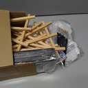 Ctosree 72 Pcs Colorful Sky Paint and Sip Kit for Adults 8'' x 10'' Pre Drawn Canvas for Painting DIY Pre Printed Canvas for Party Favor Afro Acrylic Painting Kit Wood Easel Brushes Date Night Bulk