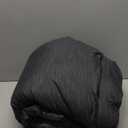 Bedsure Queen Comforter Set Black - Bed in a Bag Queen Size Bedding 7 Pieces, Cationic Dyed Bed Set Gift for Family, Black Soft Bedding for All Seasons Comforter with Sheets, Pillowcases & Shams