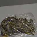 GlikCeil 4 Pcs Eid Al Adha Wooden Table Centerpieces Moon and Star Ramadan Wood Sign Eid Mubarak Tabletop Decor Islamic Mosque Muslim Al Fitr Black Gold Detachable Tiered Tray Decor for Home