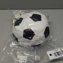 MUALML Cute Soccer Stuff Funny Soccer Toy Pillow with Legs, Soft Plush Soccer Ball Sports Pillows Adorable Soccer Gift for Boys Room Decor(Soccer,9 inches)