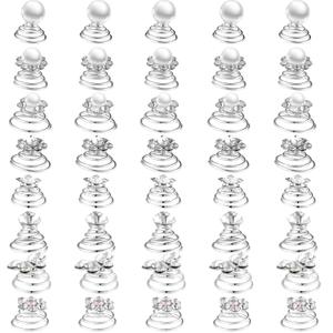 40 Pieces Rhinestone Crystal Twisters Set Spiral Hair Pins Silver Coils Rhinestone Spiral Hair Jewelry Crystal Clip Accessories for Wedding Bridal Prom, 8 Styles