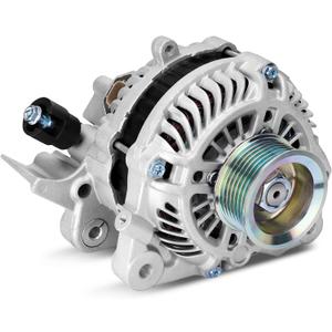 Alternator Replacement Compatible with Honda Civic 2006-2011 L4 1.8L, 80A 12V CW 7-Groove Pulley, Replace# 31100RNAA01, 31100RNAA012M2