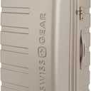 SwissGear 7366 Signature Hardside Expandable Luggage with Spinner Wheels, TSA Lock, Sand, Checked-Large 27-Inch