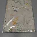 Light Green Wildflower Leaf Butterfly Table Runner ,Seasonal Spring Summer Kitchen Dinning Decoration for Holiday Home Party Decor 13x72 Inch