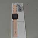 Tensky Smart Watch for Women Android & iPhone, Alexa Built-in, 1.8" Touch Screen Fitness Tracker with Answer/Make Calls, 3ATM Waterproof Heart Rate/Sleep/SpO2 Monitor, Pedometer, 100+ Sport Modes (Pink)