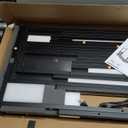 Pamray 71 Inch Large Computer Desk with Power Outlets,U Shaped Corner Desk for Home Office Work and Gaming Black