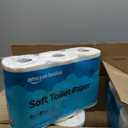 Amazon Basics 2-Ply Soft Toilet Paper, 30 Rolls (5 Packs of 6), 350 Sheets per Roll, Septic Safe, Equivalent to 185 Regular Rolls