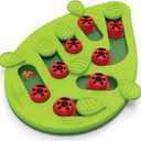Catstages Nina Ottosson Buggin' Out Puzzle & Play Interactive Cat Puzzle Feeder for Indoor Cats, 16 Hidden Treat Compartments, Slow Feeder, Durable & Easy-Clean, 13in x 9.5in