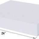 FOAMYFOAM 5Pack High Density 4 inch Thick, 24 inch Wide, 24 inch Long Upholstery Foam, Cushion Replacement