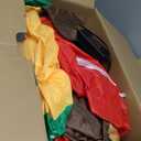 8FT Santa Claus Christmas Inflatable Outdoor Decoration Delivering Presents Welcome Home Set LED Lights Built-in Blow Up Garden Lawn Yard Holiday Party