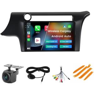 Car Radio for Scion tC 2011 2012 2013 2014 2015 2016 2GB RAM 64GB ROM, Biorunn 9 Inch Touchscreen Stereo Head Unit Wireless Car-Play Android Auto Blue-Tooth GPS Navi WiFi FM SWC RDS Blue-Tooth WiFi