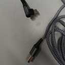 AINOPE 10 ft USB C Cable 2-Pack, 3.1A C Chargers Fast Charging 10 Foot, Resistant Nylon Braided Type C Charger Fast Charging 10ft Right Angle Charger Cord Fit for Galaxy S20 Ultra S10 S10E S9 S8 Plus (Grey)