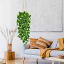 CEWOR 4pcs Artificial Hanging Plants 2.9ft Fake Ivy Vine Fake Ivy Leaves for Wedding Wall House Room Patio Indoor Outdoor Home Shelf Office Decor