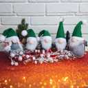 2 x Soulchen 30 Pack Mini Santa Claus Hat Christmas Lollipop Candy Party 1.18 x 1.18 Inch Christmas Santa Hat for Craft (Green)